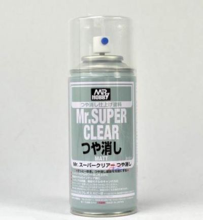 MR SUPER CLEAR MATT - TRASPARENTE OPACO SPRAY Mr. Hobby
