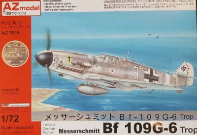 Messerschmitt Bf 109G-6 Trop AZ Model