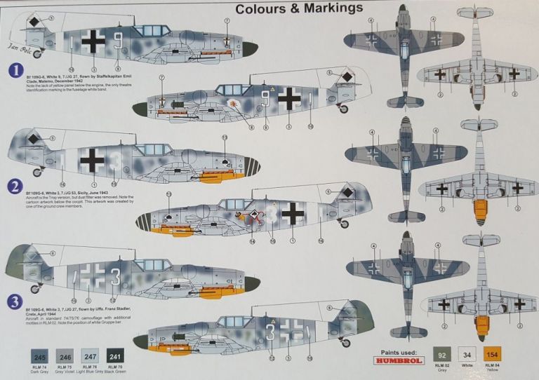 Messerschmitt Bf 109G-6 Trop AZ Model