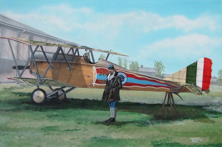 ANSALDO S.V.A. 5 LATE ITALIAN RECONNAISSANCE FIGHTER