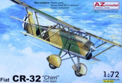 Fiat CR-32 "Chirri" Over Spain AZ Model