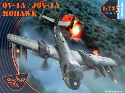 OV-1A/JOV-1A Mohawk Clear Prop Models