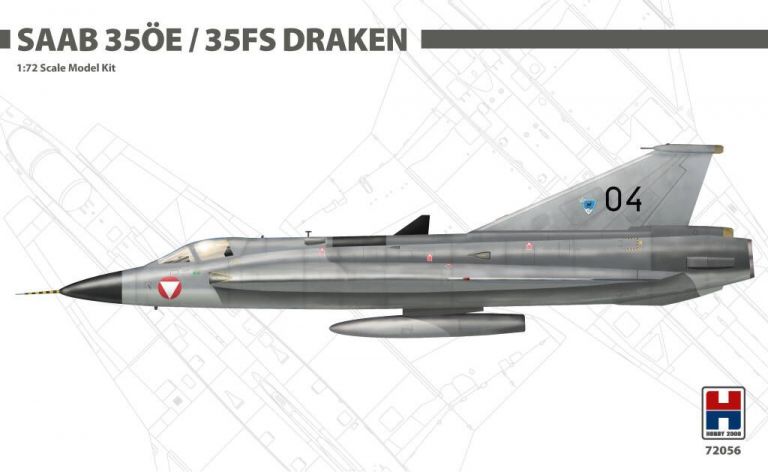 Saab 35ÖE/35FS Draken 1:72