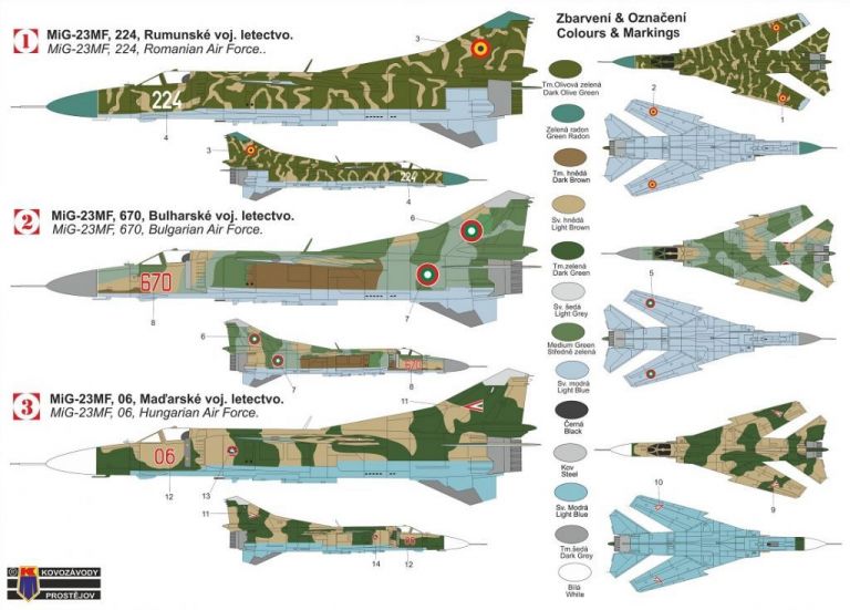 Mikojan-Gurjevič MiG-23MF "Danubian Flogger"