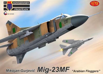 Mikojan-Gurjevič MiG-23MF "Arabian Floggers" 1:72 KP Model