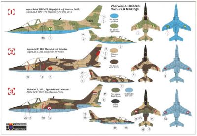 Alpha Jet A/E "Over Africa" 1:72 KP Model