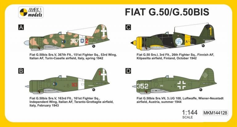FIAT G.50/G.50bis Italian Arrow