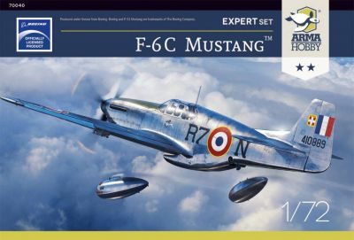 F-6C Mustang -EXPERT SET 1:72 Arma Hobby