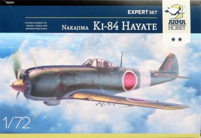 Nakajima Ki-84 Hayate EXPERT SET 1:72 Arma Hobby