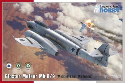Gloster Meteor Mk.8/9 ‘Middle East Meteors' 1/72 Special Hobby