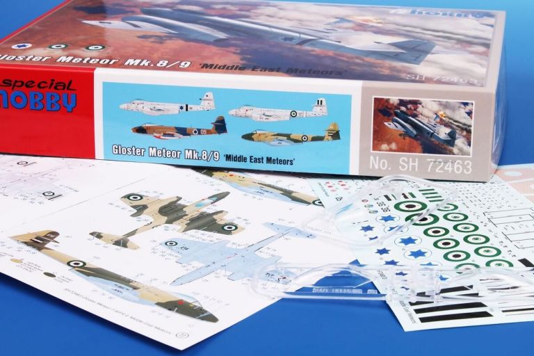 Gloster Meteor Mk.8/9 ‘Middle East Meteors' 1/72