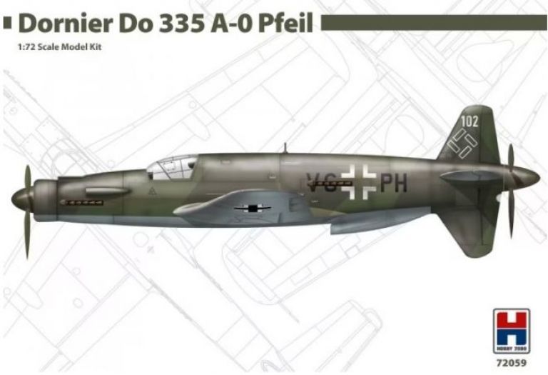 Dornier Do 335 A-0 Pfeil 1:72