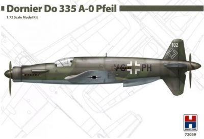 Dornier Do 335 A-0 Pfeil 1:72 Hobby 2000