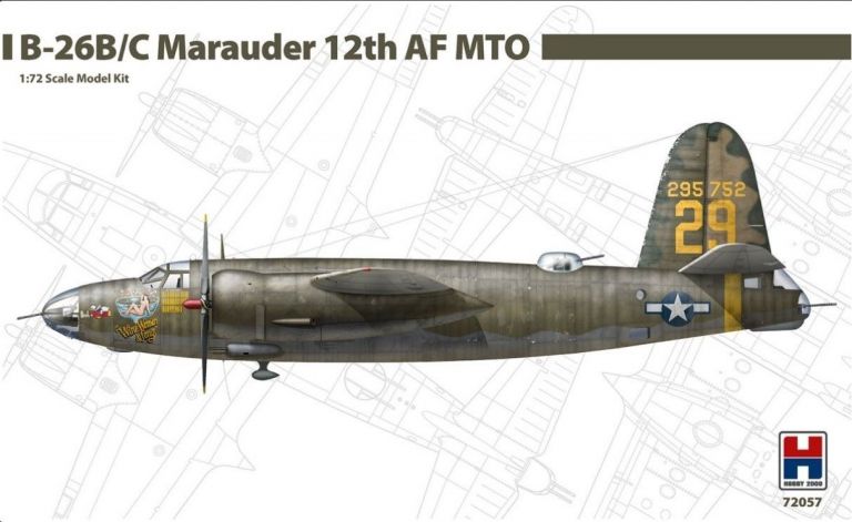 B-26 B/C Marauder 12th AF MTO