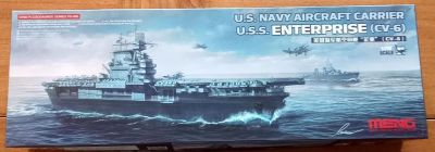 U.S. Navy aircraft carrier Enterprise (CV-6) Meng Model