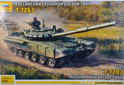 Russian Main Battle Tank T-72B3 Zvezda