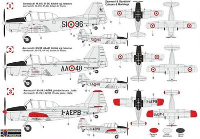 Aermacchi M.416 KP Model