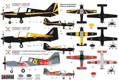S.A. Bulldog T.1 "RAF Special" KP MODEL