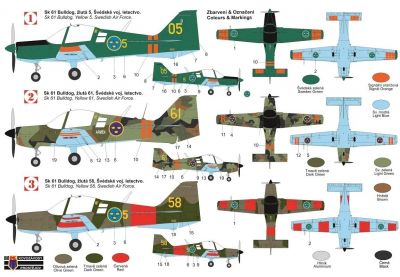 Sk 61 Bulldog „In Swedish Services" KP Model