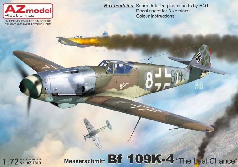 Messerschmitt Bf 109K-4 „The Last Chance" 1:72