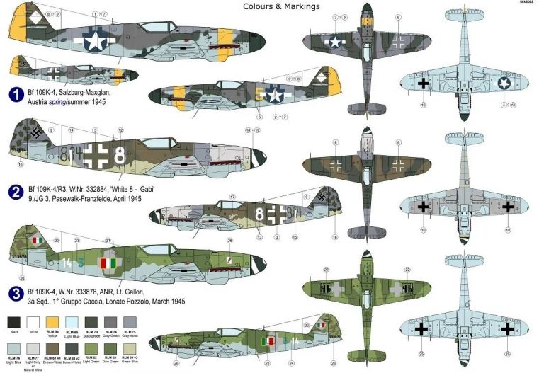 Messerschmitt Bf 109K-4 „The Last Chance" 1:72
