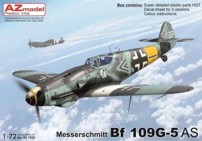 Messerschmitt Bf 109G-5 AS 1:72 AZ Model
