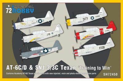 AT-6C/D & SNJ-3/3C Texan Training to Win 1:72 Special Hobby