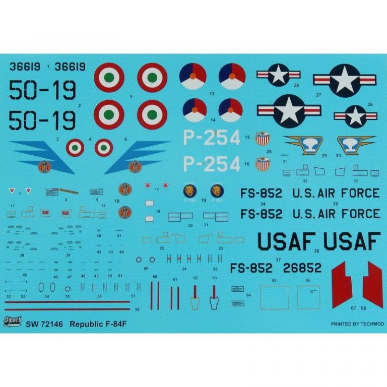 F-84F Thunderstreak 1:72