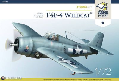 F4F-4 Wildcat 1:72 Arma Hobby
