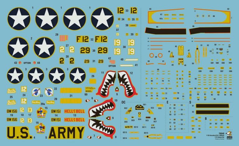 Cactus Air Force F4F-4 Wildcat® and P-400/P-39D Airacobra over Guadalcanal Deluxe Set