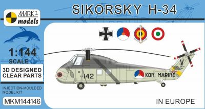 Sikorsky H-34 In Europe 1:144 Mark I Models