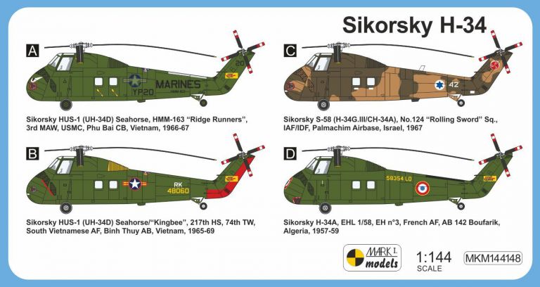 Sikorsky H-34 In Combat