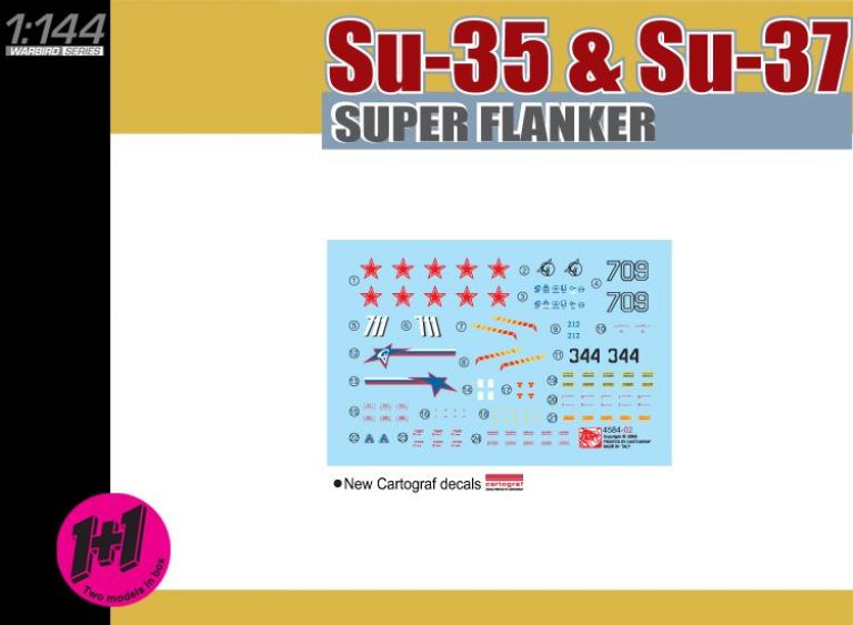 Su-35 & Su-37 SUPER Flanker 1:144