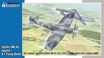 Spitfire Mk.XII against V-1 Flying Bomb Special Hobby