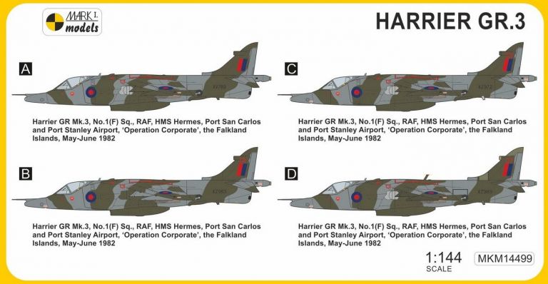 Harrier GR.3 'Operation Corporate'