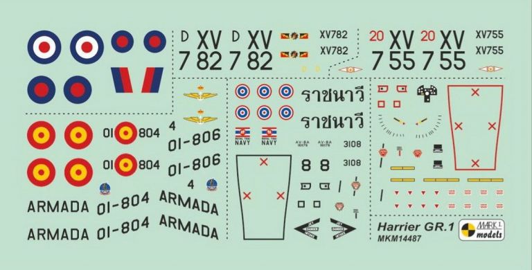 Harrier GR.1/GR.1A/VA.1 Matador VTOL/STOL
