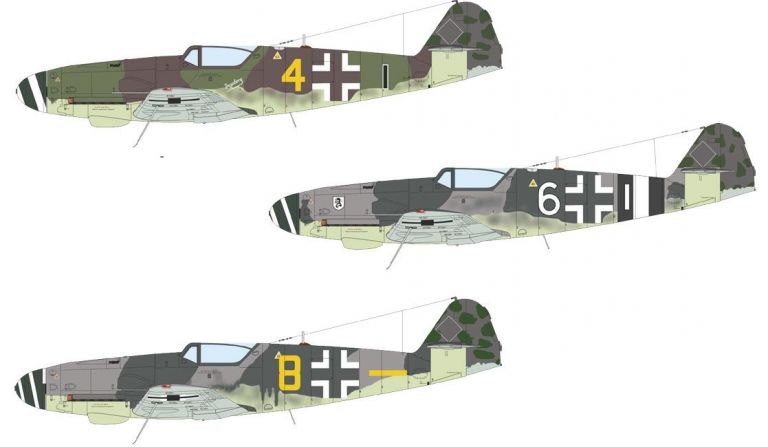 BF 109 K-4 KURFÜRST 1:48 Eduard