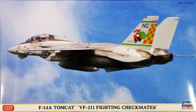 F-14A Tomcat 'VF-211 Fighting Checkmates' Hasegawa