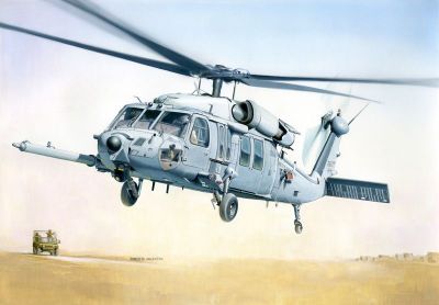 Sikorsky MH-60K Blackhawk SOA ITALERI