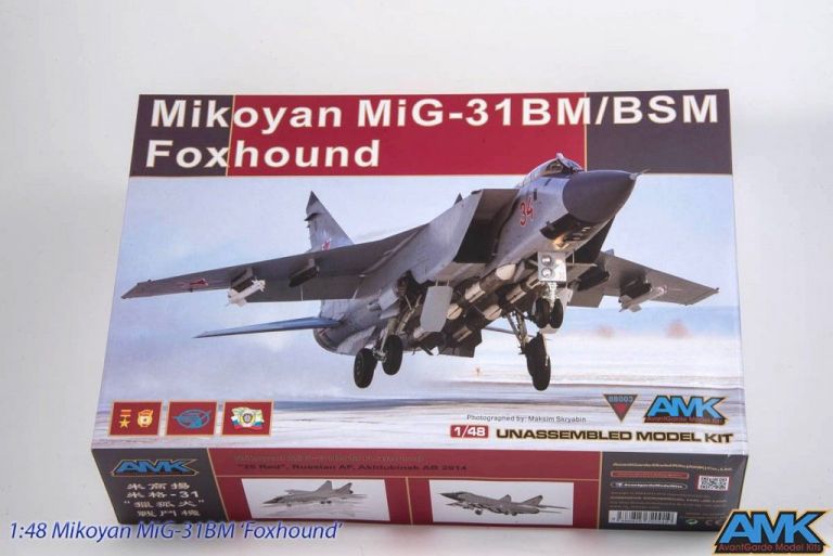 Mikoyan Mig-31 BM/BSM Foxhound "93 Blue" Russian AF Moscow