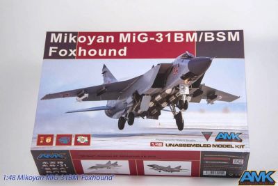 Mikoyan Mig-31 BM/BSM Foxhound "93 Blue" Russian AF Moscow AMK