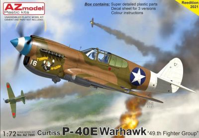 P-40E Warhawk "49th Fighter Group" AZ Model
