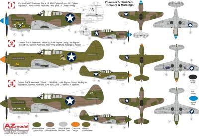 P-40E Warhawk "49th Fighter Group" AZ Model