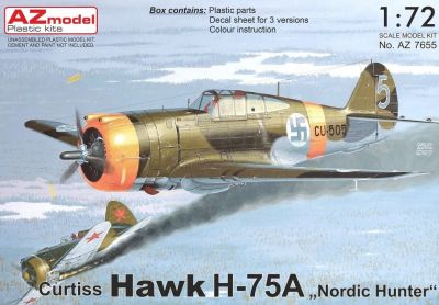 Curtiss Hawk H-75A "Nordic Hunter" AZ Model