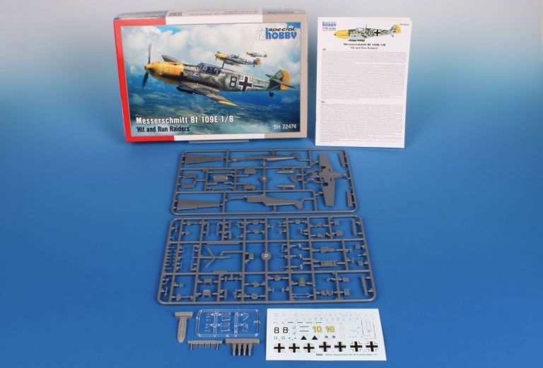 Messerschmitt Bf 109E-1/B ‘Hit and Run Raiders' 1/72 Special Hobby