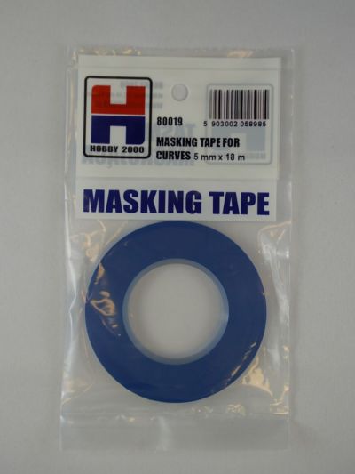Masking Tape For Curves 5 mm x 18 m Hobby 2000