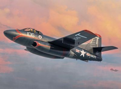 F3D-2 Skyknight over Korea & Red Rippers Sword