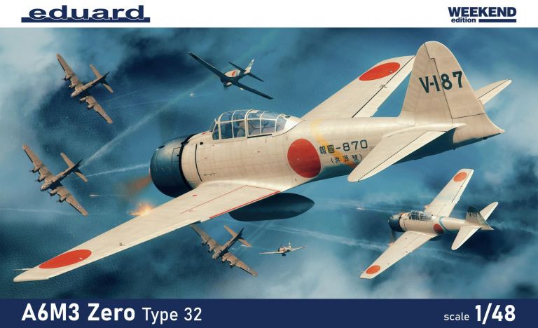 A6M3 Zero Type 32 - Weekend edition 1:48