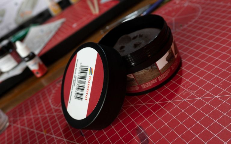 Humbrol Smart Mud for Diorama Texturing