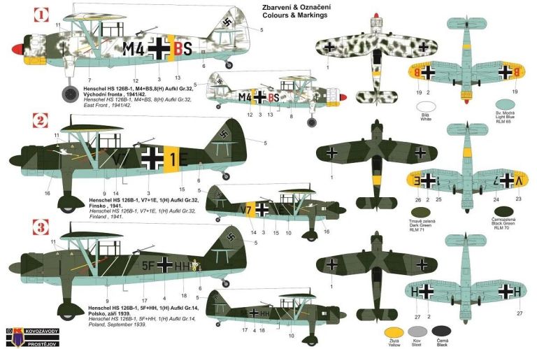 Henschel Hs 126B-1 "Luftwaffe"